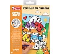 Graine Creative Peinture par Numéro Enfant 8+ Pyramide de Chiots, 9 Couleurs