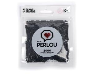 GRAINE CREATIVE Perles à Repasser Mini Perlou Noir