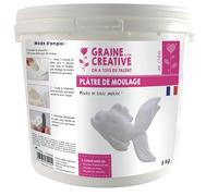 Graine créative - Plâtre de moulage - 5 kg - Blanc G