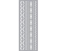 GRAINE CREATIVE Pochoir déco 15x40 cm Peruvien