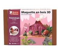 Graine Creative Puzzle 3D en bois Triceratops Dinosaure Jouet