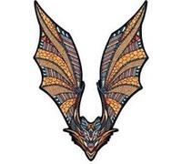 Graine créative - puzzle - chauve-souris l Orange