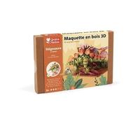 Graine Creative Puzzle en bois Stegosaurus 3D Jouet Dinosaure