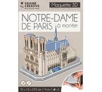 Graine Creative Puzzle Maquette Notre Dame