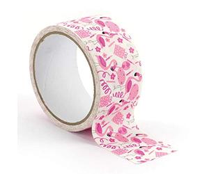 GRAINE CREATIVE Ruban adhésif décoratif Queen Tape 48 mm x 8 m Flamant Rose