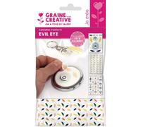 Graine Creative Sachet De 3 Transferts Pour Pate Polymere - Evil Eye