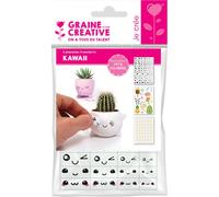 Graine Creative Sachet De 3 Transferts Pour Pate Polymere - Kawaii
