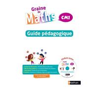 Graine de Maths - Guide du Maître CM1 Guide pédagogique, Livres avec 1 CD-Rom, Programme 2016 - Xavier Delaville - Nathan - broché - Scolaire / Universitaire