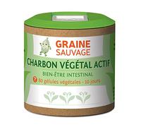 Graine Sauvage Charbon Végétal Actif 80 Gélules