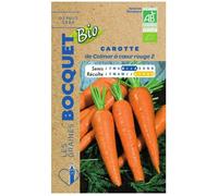 Graine - Semence - Carotte de Colmar à coeur rouge 2 Bio- certifiée ECOCERT FR-BIO-01