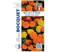 Graine - Semence - Oeillet d'Inde double nain varié