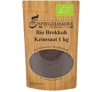 Graines à germer - semence bio pour cultiver les graines de brocoli- source d’énergie saine - délicieux en salades - contenu : 1 kg de graines de brocoli