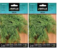 Graines aromatiques de Batlle - Aneth (10g), menthe (Lot de 2)