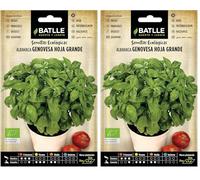 Graines Bio de Batlle - Basilic Grand Vert (1,5g) (Lot de 2)