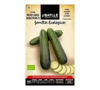 Graines Bio de Batlle - Concombre Marketmore 70 (4g), vert foncé
