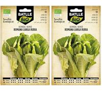 Graines Bio de Batlle - Laitue Romaine Blonde (2g) (Lot de 2)