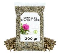 Graines Chardon Marie 200gr - Chardon Marie Tisane - Chardon Marie Entier - Chardon Marie - Thé de Chardon Marie - Chardon Marie en Vrac