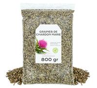 Graines Chardon Marie 800gr - Chardon Marie Tisane - Chardon Marie Entier - Chardon Marie - Thé de Chardon Marie - Chardon Marie en Vrac