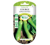 Graines courge longue de Nice BIO Les Doigts Verts