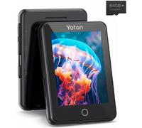 GRAINES CREATIVES BY PWLecteur Mp3 Bluetooth 80 Go, Ecran Tactile Portable 2,4"", Support Musical Pour Enfants, Haute Qualité Sonore, Fm, Chronomètre, Enregistreur Vocal, Podomètre, Avec Carte Sd 64 G