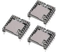GRAINES CREATIVES BY PWMini Mp3 Dfplayer Module 3 Pièces Mini Mp3 Player Mini Lecteur Dfplayer Mp3 Cartes De Développement Avec Tf Card Compatible Avec Arduino