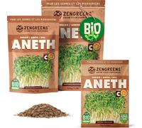 Graines De Aneth Bio-Choisissez Entre 10g,200g Et 500g-Graines De Aneth Avec Un Taux De Germination Supérieur À 97%-Microgreens