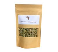 Graines de Cardamome Verte 25g - Elettaria Cardamomum - Épice Parfumée Naturelle pour Currys, Chaï, Pâtisseries, Café Oriental - 100% Pur