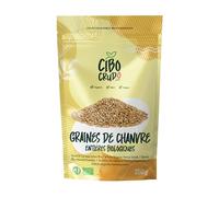 Graines de Chanvre Bio Non Décortiquées - 250g. Graine de Chanvre Contiennent Protéines Fibres Vitamines et Antioxydants. Graisses Oméga 3 et Oméga 6.
