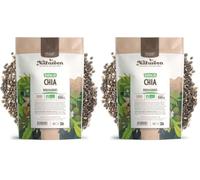 Graines de Chia Bio 500 g - Source de protéines - fibres - OMEGA 3 (Lot de 2)