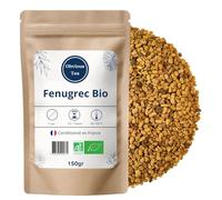 Graines de Fenugrec Bio en Vrac - Superaliment et Tisane, Confort Digestif, Détox et Appétit - Trigonella foenum-graecum L. - Agriculture Biologique - Sachet 150 g (75 Tasses)