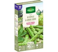 Graines de Fève de Séville - Vilmorin - Longue cosse - 20 mètres - Variété hâtive - Gousses généreuses