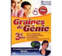 GRAINES DE GENIE 3EME 2008-2009 / JEU PC DVD-ROM.T