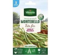 Graines de Haricot vert sans fil Montebello très fin - 5 mètres - Vilmorin-