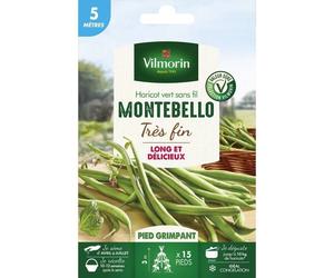 Graines de Haricot vert sans fil Montebello très fin - 5 mètres - Vilmorin-