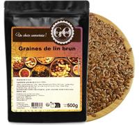 Graines de lin brun 500 g - LA PLANTIGO