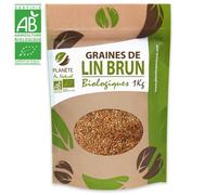 Graines de Lin Brun Bio - 1 kg