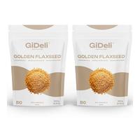 Graines de Lin Doré Muesli aux graines de lin 2x 1kg un complément alimentaire naturel et végan (2kg)