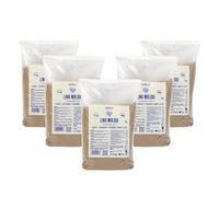 Graines de lin moulues 5 kg nut&me | Source de protéines | Riche en fibres | Sans gluten | Sans conservateurs ni additifs | Pack 5 x 1 kg