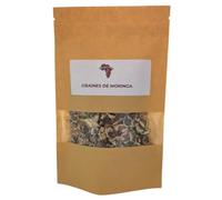 Graines de Moringa Entières 50g - Moringa Oleifera Séché - Superaliment Naturel pour Infusions, Cuisine, Bien-être - Plante Tropicale Africaine - 100% Pur