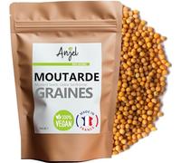 Graines de Moutarde Jaune 100% Naturel - Graines Entières pour Moutarde Maison - NCA (250)