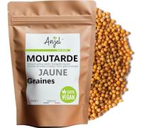 Graines de Moutarde Jaune 100% Naturel - Graines Entières pour Moutarde Maison - NCA (500)