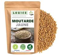 Graines de Moutarde Jaune 100g - Saveur Douce et Subtile | Idéales pour Marinades, Pickles et Assaisonnements (100)