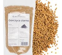 Graines de Moutarde Naturelles 1 kg | Saveur Authentique & Arôme Intense | Idéales pour Marinades, Sauces & Pickles | 100% Pures | Kuchnia Zdrowia