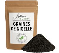 Graines de Nigelle -100g- Graines Aromatiques aux Notes Intenses et Légèrement Poivrées - Saveur Orientale Authentique - Idéales Pains, Salades, Currys, Marinades & Cuisine du Quotidien