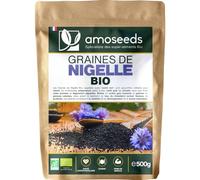 Graines de Nigelle Bio 500G | Cumin Noir | Qualité Supérieure | Nutrition, Digestion, Cuisine