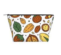 Graines de Noix de Style Doodle, Trousse de Toilette Trousse de Maquillage Sac à cosmétiques Trousse de Toilette de Voyage Portable