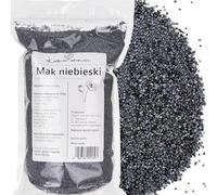 Graines De Pavot Bleu Naturelles 1 kg - Saveur Délicate Et Noisettée, Riche En Fibres Et Protéines Végétales - Idéal Pour Pâtisserie, Boulangerie Et Salades - Kuchnia Zdrowia