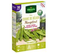 Graines de Pois mangetout Corne de Bélier - 20 mètres-