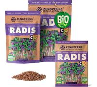 Graines De Radis Rambo Bio-Choisissez Entre 10g,200g Et 500g-Graines De Radis Rambo Avec Un Taux De Germination Supérieur À 97%-Microgreens.[R2]