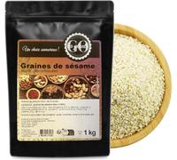 Graines de sésame blanc décortiquées 1 kg- LA PLANTIGO (1000)